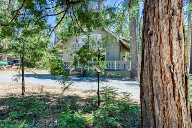 42198 Smoke Tree, Shaver Lake, CA 93664 - rear view of property