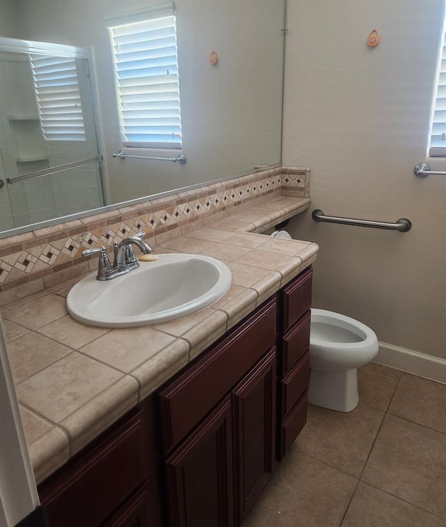 3310 N Jason Ave, Fresno, CA 93737 - bathroom with vanity and tile patterned floors