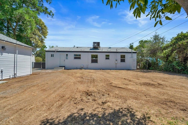 45 E Sussex Way, Fresno, CA 93704 - back of property featuring entry steps