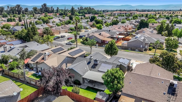 205 N Douglas Ave, Fresno, CA 93727 - aerial perspective of suburban area featuring a mountain backdrop