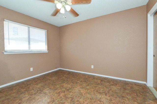 1325 Griffith Ave, Clovis, CA 93612 - empty room featuring ceiling fan and baseboards