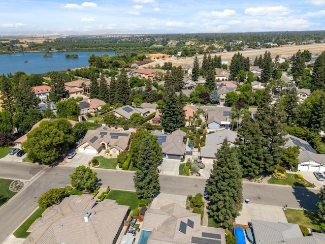 7310 N Katy Ave, Fresno, CA 93722 - aerial view of residential area featuring a nearby body of water