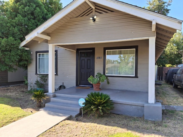 535 E Princeton Ave, Fresno, CA 93704 - view of front of house with covered porch