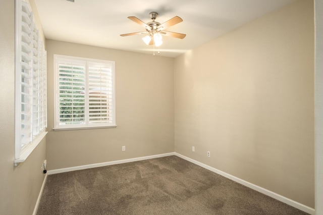 3613 Utah Ln, Clovis, CA 93619 - empty room featuring ceiling fan and carpet