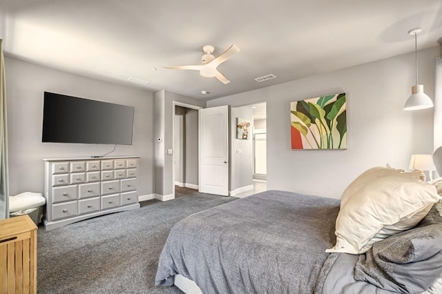 2076 Chennault Ave, Clovis, CA 93611 - bedroom featuring carpet floors and a ceiling fan