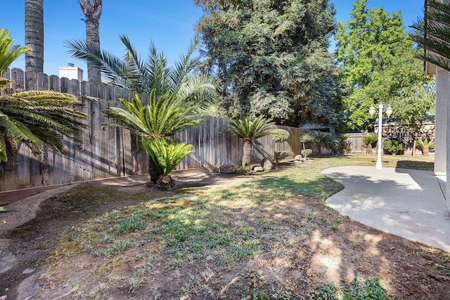 5667 W Bluff Ave, Fresno, CA 93722 - fenced backyard featuring a patio area