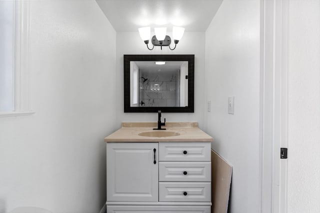 2401 E Hedges Ave, Fresno, CA 93703 - bathroom featuring vanity and a shower
