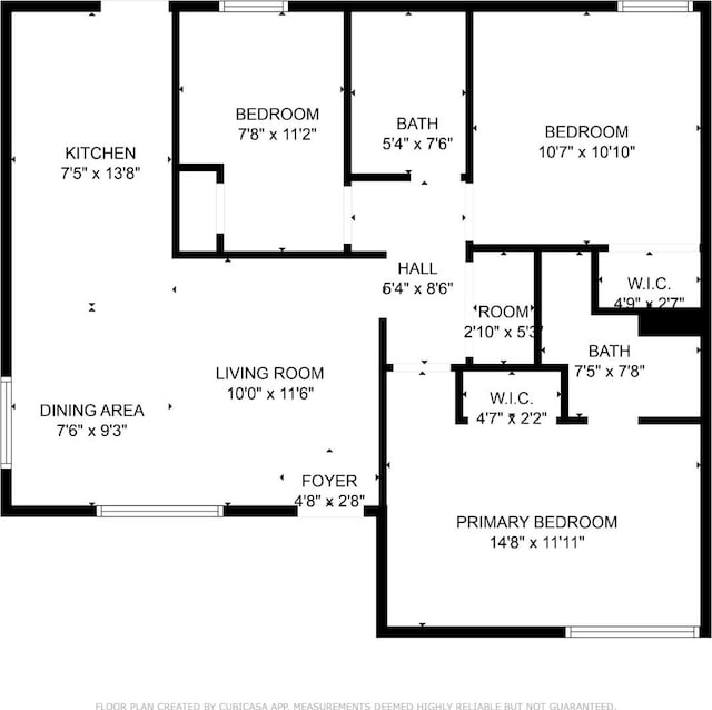 1931 W Ashlan Ave, Fresno, CA 93705 - view of home floor plan