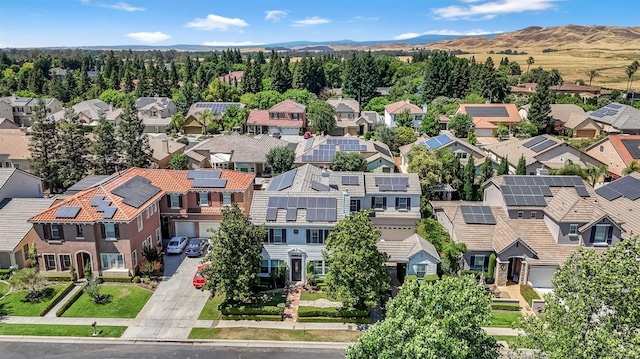 2143 Everglade Ave, Clovis, CA 93619 - aerial perspective of suburban area with mountains