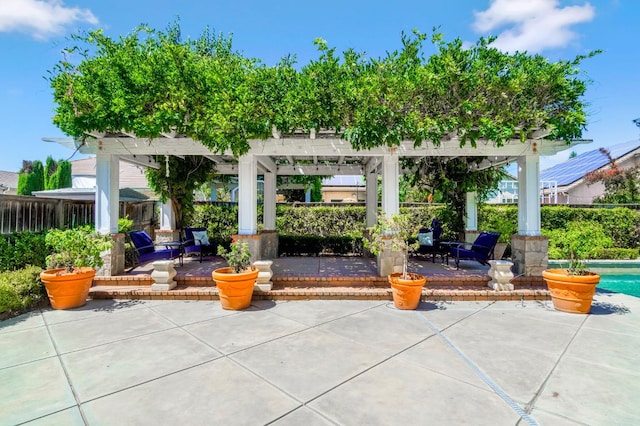 2143 Everglade Ave, Clovis, CA 93619 - view of patio / terrace featuring a gazebo