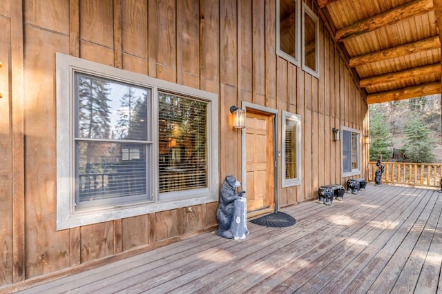 39801 Woody Ln, Shaver Lake, CA 93664 - view of deck