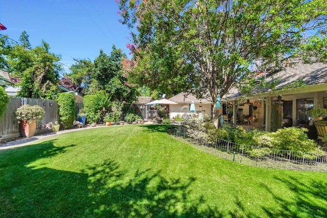 1721 W Wrenwood Ave, Fresno, CA 93711 - view of fenced backyard