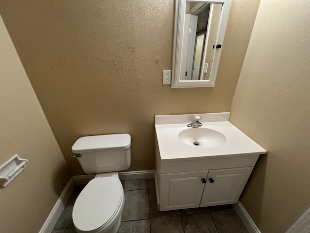 4308 N Cedar Ave, Fresno, CA 93726 - half bath featuring vanity and tile patterned floors