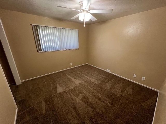 4308 N Cedar Ave, Fresno, CA 93726 - spare room with carpet floors and ceiling fan