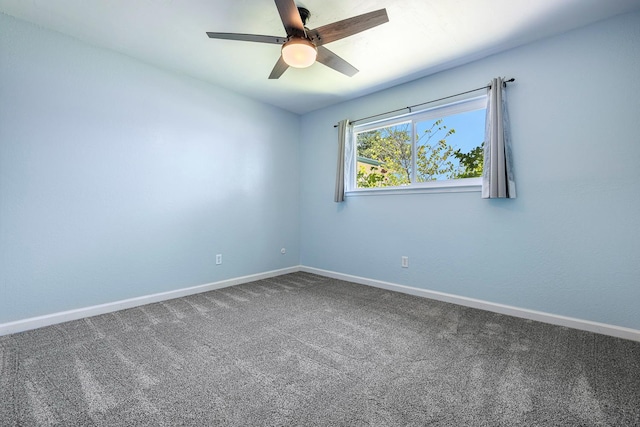 3318 Stanford Ave, Clovis, CA 93611 - empty room featuring carpet floors and a ceiling fan