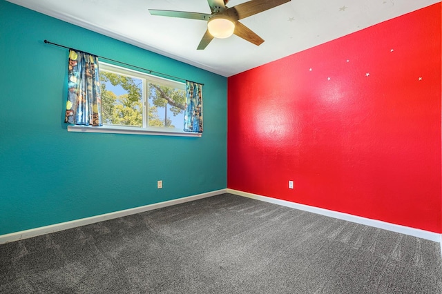 3318 Stanford Ave, Clovis, CA 93611 - empty room featuring carpet flooring and ceiling fan