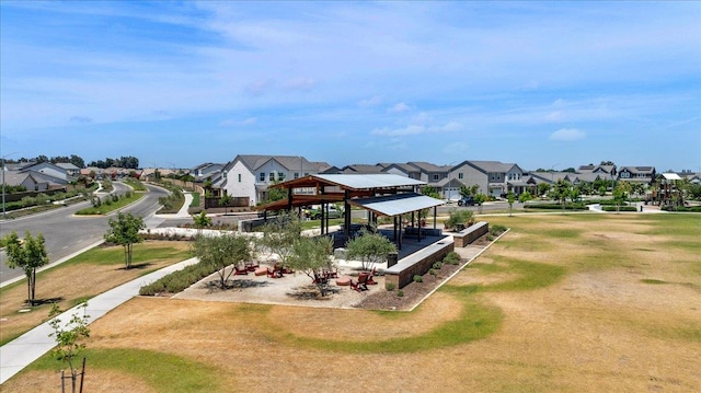 859 Windmill Ave, Clovis, CA 93619 - view of property's community with a gazebo and a residential view