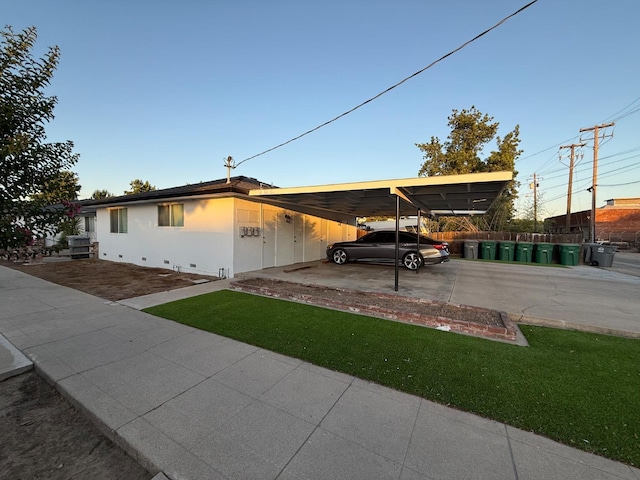 1205 F St, Reedley, CA 93654 - view of home's exterior with a carport