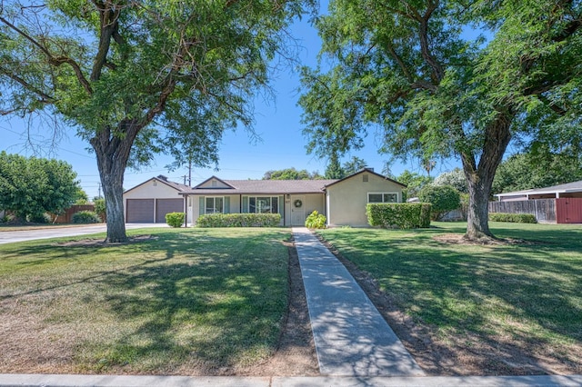927 W Pico Ave, Fresno, CA 93705 - ranch-style home featuring concrete driveway, an attached garage, and stucco siding