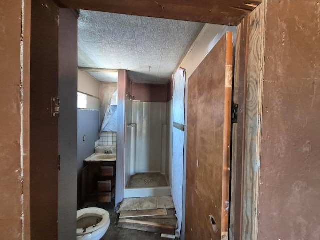 55766 Quail Hollow Ct, North Fork, CA 93643 - full bathroom with a shower stall and vanity