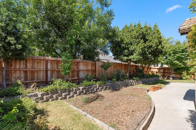 1158 E Hogan Ave, Fresno, CA 93730 - fenced backyard with a patio