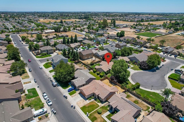 2148 N Ivanhoe Ave, Fresno, CA 93722 - aerial perspective of suburban area