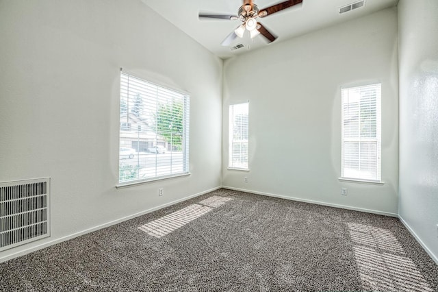 1224 Oak Ave, Clovis, CA 93611 - carpeted spare room with a ceiling fan and baseboards