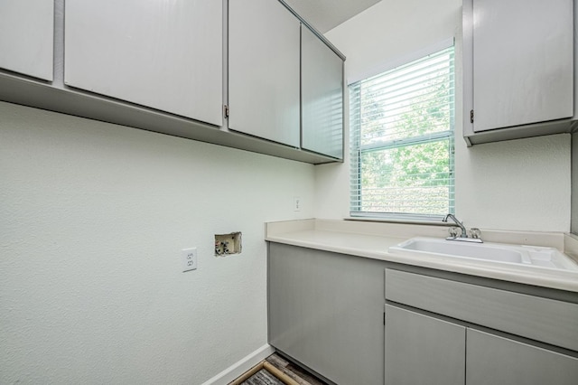 1224 Oak Ave, Clovis, CA 93611 - laundry area with cabinet space and washer hookup