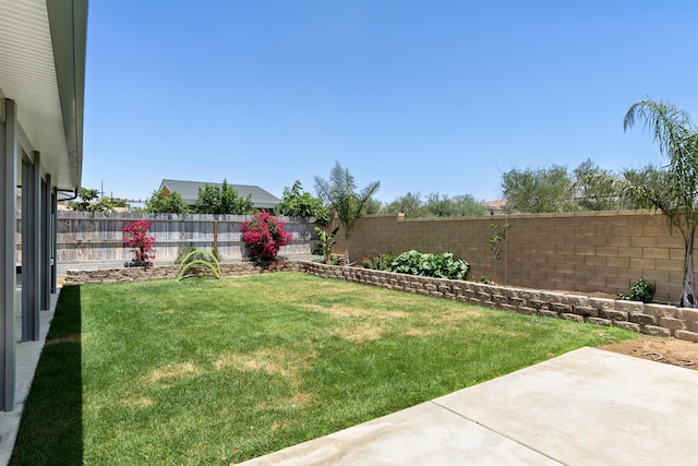 165 Timberline Way S, Madera, CA 93636 - fenced backyard with a patio