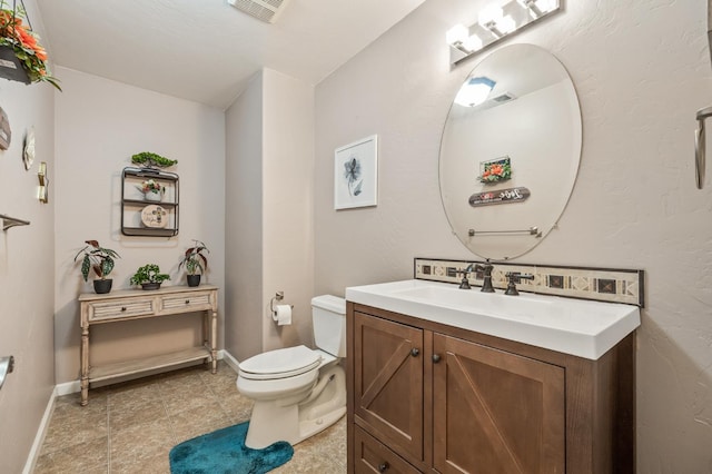 3624 N Jackie, Visalia, CA 93291 - half bath featuring vanity and tile patterned flooring