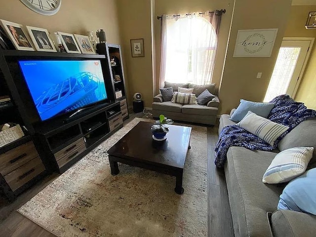 3462 W Wrenwood Ave, Fresno, CA 93711 - living area featuring wood finished floors