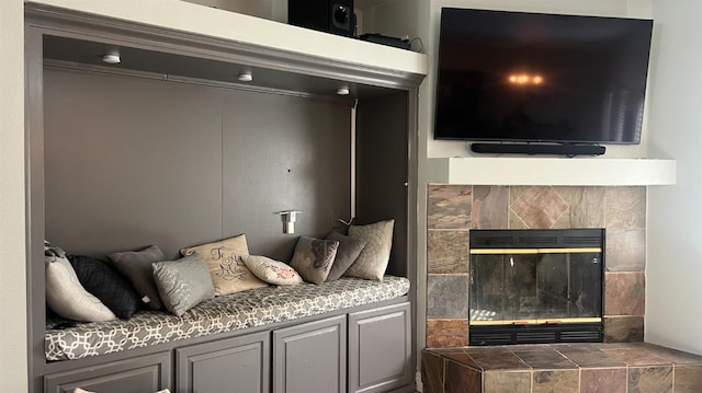 2434 Cherrywood Ct, Hanford, CA 93230 - bedroom featuring a tile fireplace