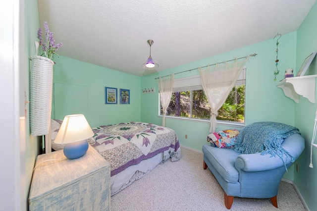 53608 Chipo Poyah, North Fork, CA 93643 - carpeted bedroom featuring a textured ceiling and baseboards