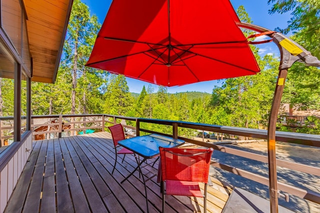 53608 Chipo Poyah, North Fork, CA 93643 - view of wooden terrace