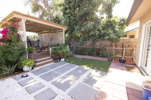 5263 W Griffith Way, Fresno, CA 93722 - view of patio