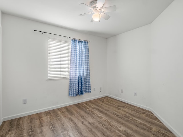 180 N Anderson Ave, Clovis, CA 93612 - unfurnished room with wood finished floors and ceiling fan