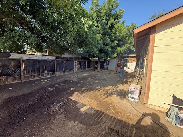 200 E Warren Ave, Bakersfield, CA 93308 - view of yard with heating unit