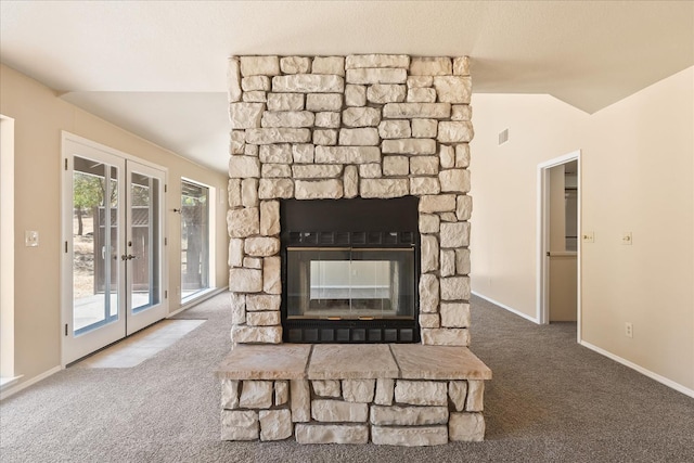 42617 John Muir Dr, Coarsegold, CA 93614 - detailed view of carpet flooring and french doors
