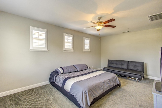 2286 N Janice Ave, Fresno, CA 93737 - bedroom featuring carpet floors and a ceiling fan