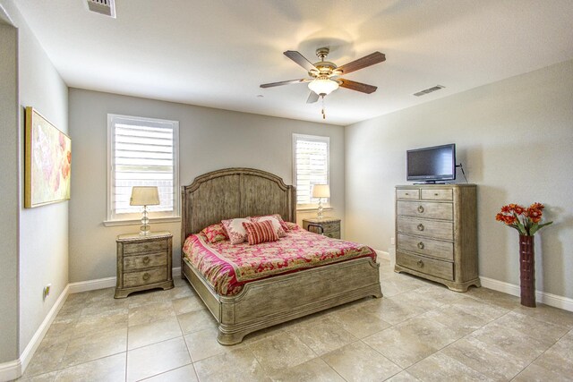 2286 N Janice Ave, Fresno, CA 93737 - bedroom featuring baseboards and a ceiling fan