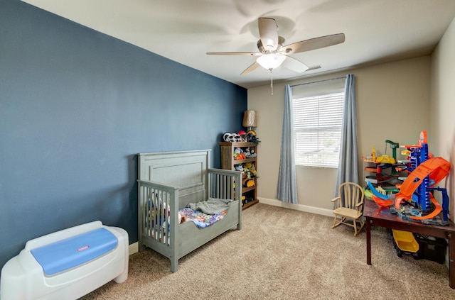 3211 Salem Ave, Clovis, CA 93619 - bedroom with carpet flooring and ceiling fan