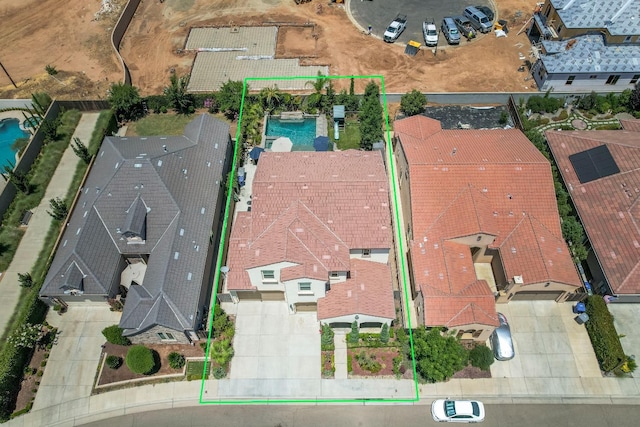 3211 Salem Ave, Clovis, CA 93619 - aerial overview of property's location featuring property boundaries highlighted