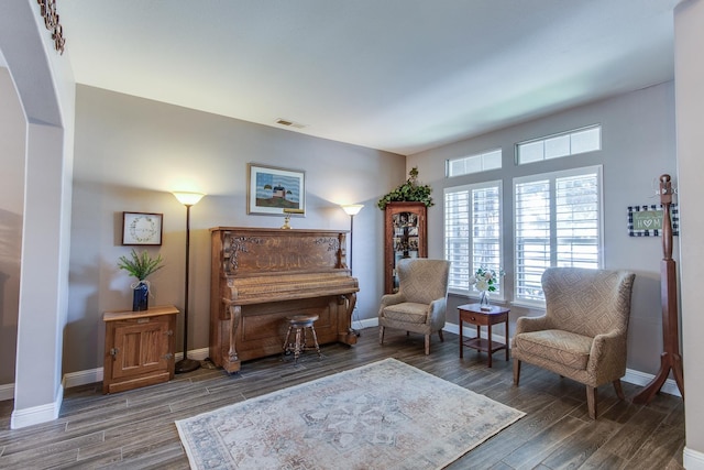 1966 Decatur Ave, Clovis, CA 93611 - living area featuring wood finished floors and healthy amount of natural light