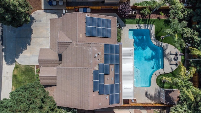 1966 Decatur Ave, Clovis, CA 93611 - view of subject property with a pool area