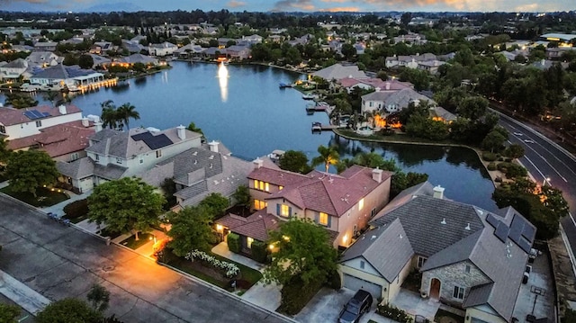 10615 E Landmark Way, Clovis, CA 93619 - aerial view of residential area with a nearby body of water