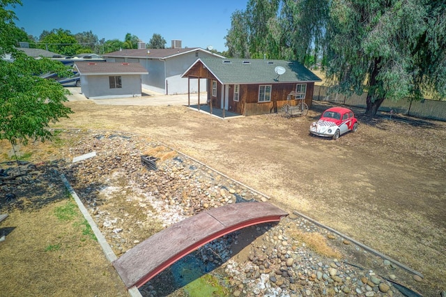 5578 E Perrin Rd, Clovis, CA 93619 - view of front of house featuring a patio