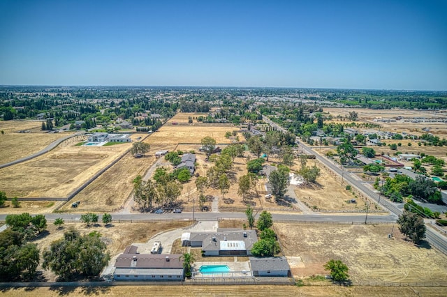 5578 E Perrin Rd, Clovis, CA 93619 - drone / aerial view of a pool