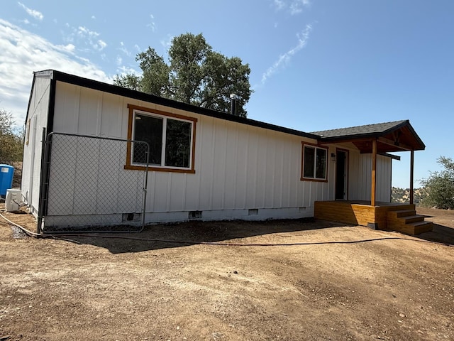1248 Crane Ln, Yokuts Valley, CA 93675 - view of property exterior with crawl space