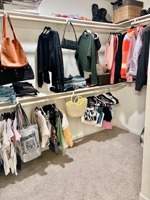 624 Suzanne Dr, Merced, CA 95348 - walk in closet with carpet floors