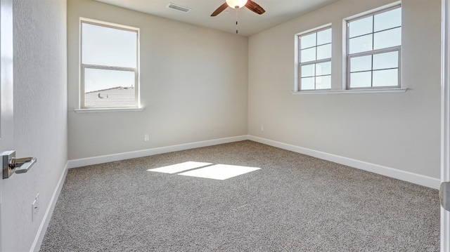 951 Talus Way S, Madera, CA 93636 - carpeted spare room featuring a ceiling fan and baseboards